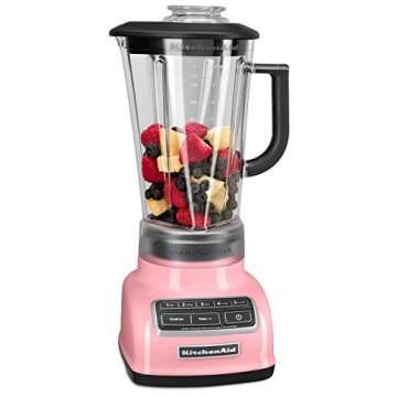 KitchenAid 5-Speed Blender in Guava Glaze for Smoothies