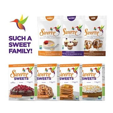 Swerve Confectioners Sweetener 12 Ounce for Guilt-Free Baking