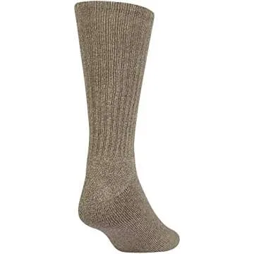 GOLDTOE Men's Harrington Crew Socks 6-Pairs Quality Comfort