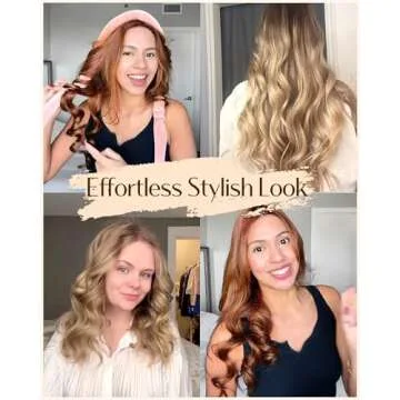 Yanibest Heatless Hair Curler for Effortless Curls