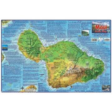 Maui Guide Map - Laminated