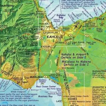 Maui Guide Map - Laminated