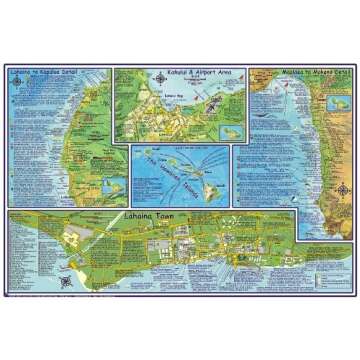 Maui Guide Map - Laminated