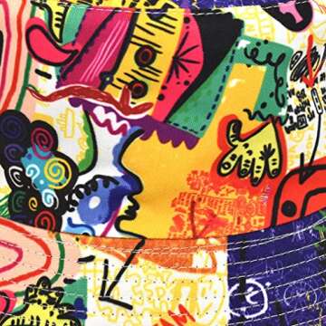 Packable Reversible Bucket Hat for Men and Women