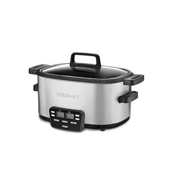 Cuisinart OSC-350 3.5-Quart Programmable Slow Cooker for Easy Meal Prep and Cleanup