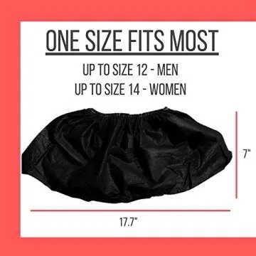 RE GOODS Extra Thick Shoe Covers for Professionals - 100 Pack