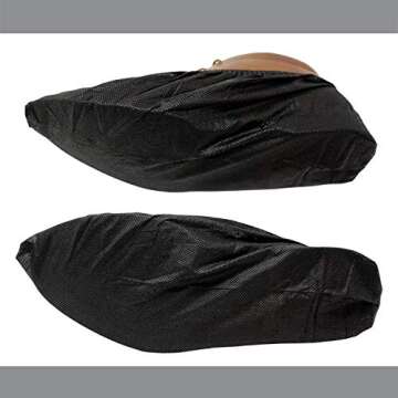 RE GOODS Extra Thick Shoe Covers for Professionals - 100 Pack