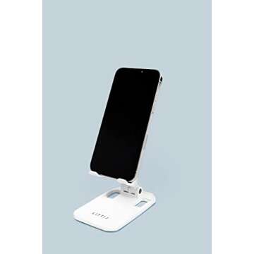 LITTIL Elevate | Foldable iPhone Stand, Lightweight Portable Phone Charging Dock