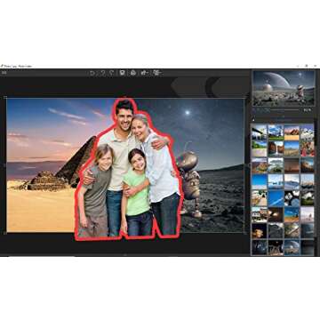 Photo Cut PRO for Windows 11, 10, 8.1, 7 - Edit, remove and change the backgrounds from your pictures easily - get rid of unwanted objects - make collages - apply filters and other effects
