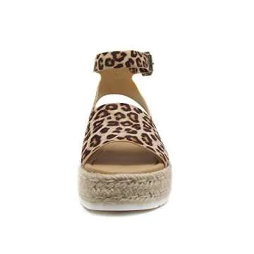 Soda Topic Cheetah Sandals - Style with Comfort