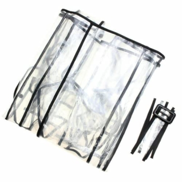 XUJIQI Clear Reusable Raincoat for Festivals and Outdoors