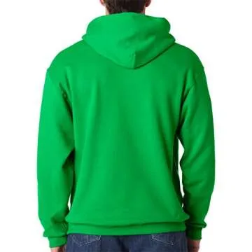 Jerzees 8 oz. NuBlend 50/50 Pullover Hood, Neon Pink - Large