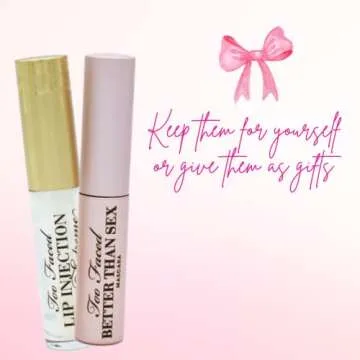 Too Faced Voluptuous Lashes & Plump Lips Mini Set