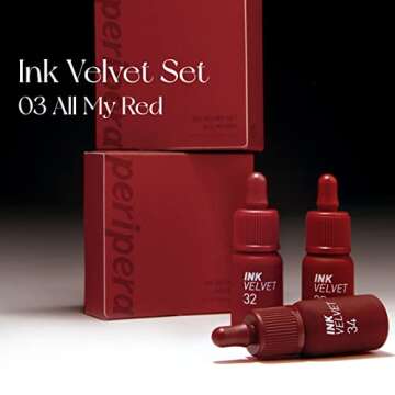 Longwear Red Lip Tint - Peripera Ink The Velvet