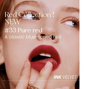 Longwear Red Lip Tint - Peripera Ink The Velvet