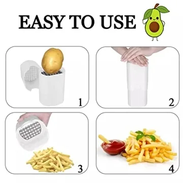 Potato Cutter French Fry Cutter Easy Vegetable Chopper Tool