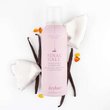 Drybar Final Call Frizz & Static Control Mist Blanc Scent - Full Size | Fights Frizz, Tames Flyaways...