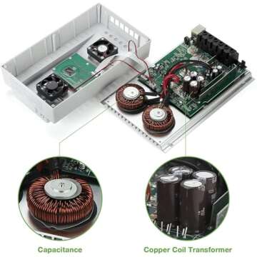 100amp MPPT Solar Controller, 100V Input, LiFePO4 (Lead Acid AGM) Lithium Battery, Maximum Input Voltage 100V, Power 1300W / 2600w (12V / 24V), Automatic Identification (k100a)