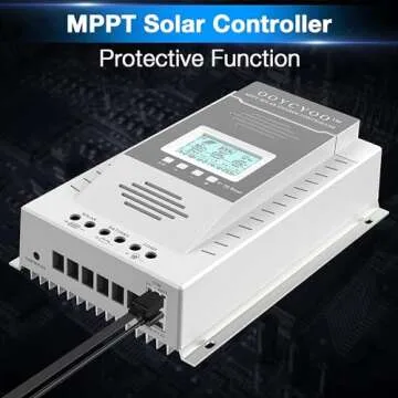 100amp MPPT Solar Controller, 100V Input, LiFePO4 (Lead Acid AGM) Lithium Battery, Maximum Input Voltage 100V, Power 1300W / 2600w (12V / 24V), Automatic Identification (k100a)