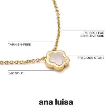 Ana Luisa Gold Pendant Necklace - Stylish & Sustainable Gift