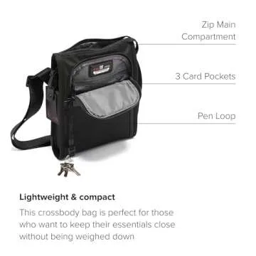TUMI Alpha Pocket Bag - Versatile Crossbody for All