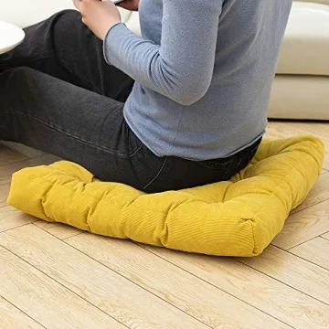 HIGOGOGO Floor Pillow for Meditation and Relaxation
