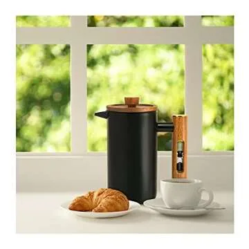 ChefWave Premium French Press Coffee Maker - Stainless Steel