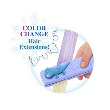 Disney Frozen Deluxe Elsa Styling Head, Blonde Hair, 18 Piece Pretend Play Set, Wear and Share Accessories, Officially Licensed Kids Toys for Ages 3 Up by Just Play