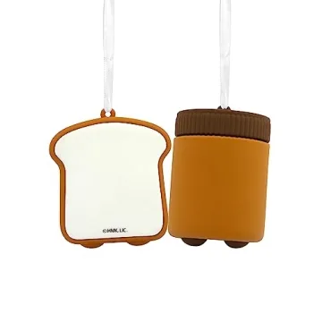 Magnetic Hallmark PB&J Ornaments for Friends