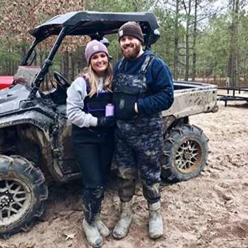 Gator Waders Mens Retro Neoprene Chest Waders with Boots, SWAT, Stout 10 – Waterproof to Keep You Dry and Warm for Off-Road ATV Riding, Mud Bogging, and Hunting