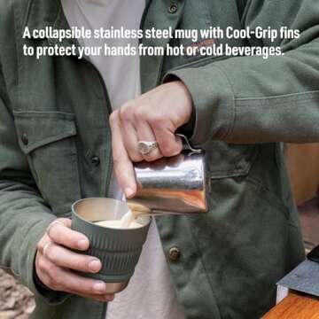 Sea to Summit Detour 16 Ounce Collapsible Camp Mug