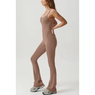 Stylish QINSEN Flare Jumpsuit for Women - Chic Summer Fashion