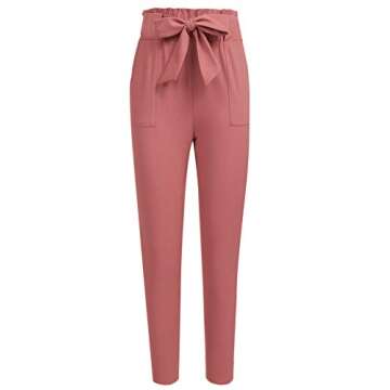 Freeprance Women's Casual Trouser Pants Stylish & Comfy