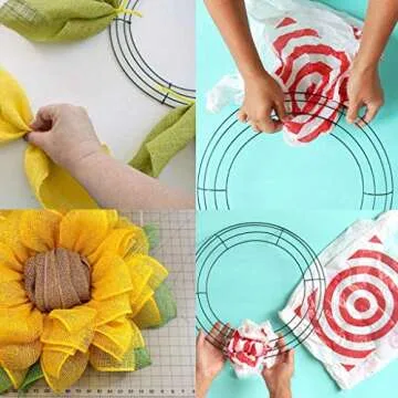 MTB Wire Wreath Frame Pack of 10 - Durable & Versatile