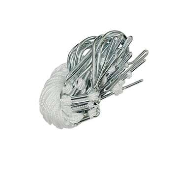 Pattern Making Hooks (12 Pieces) - Excellent for Hanging Permanent Patterns Made of Oaktag or Manila Paper. Made of Hardened Steel. A Must for Sewing Professionals