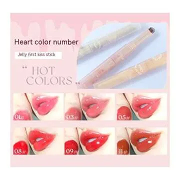 Flortte Jelly Lipstick for Vibrant Color and Hydration