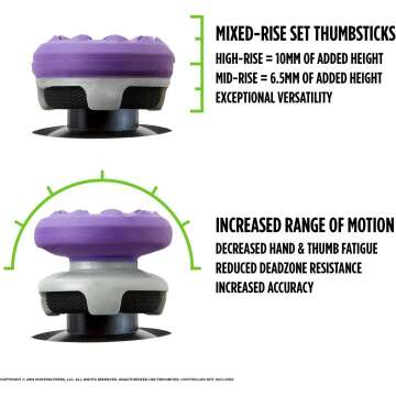 KontrolFreek Galaxy Purple Thumbsticks for Xbox