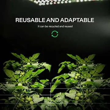 VIVOSUN 5 x 30 ft. Plant Trellis Netting, Heavy-Duty Polyester Grow Net for Garden with Square Mesh ...