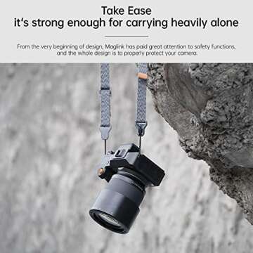 jusmo FALCAM Quick Magnetic Camera Shoulder Strap