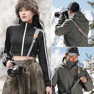 jusmo FALCAM Quick Magnetic Camera Shoulder Strap