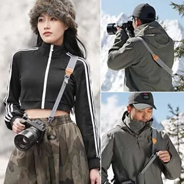 jusmo FALCAM Quick Magnetic Camera Shoulder Strap