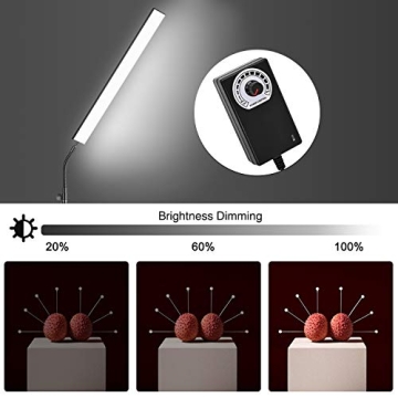 Yesker Adjustable LED Video Lighting Kit for Creators