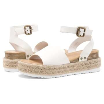 Shoe Land Legossa Women's Platform Sandals - Summer Style