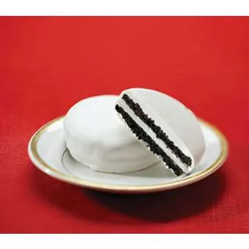 OREO Fudge and White Fudge Covered Chocolate Sandwich Cookies, Holiday Cookies, 1.03 lb Tin