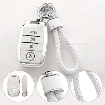 Kia Key Fob Cover - Soft TPU Case for Optimal Protection and Style