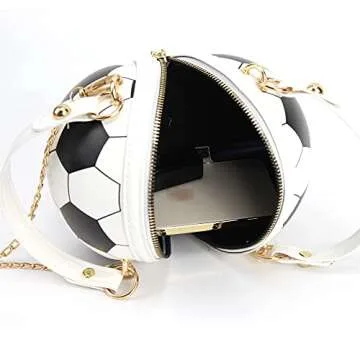 LABANCA Basketball Shaped Crossbody Bag for Women