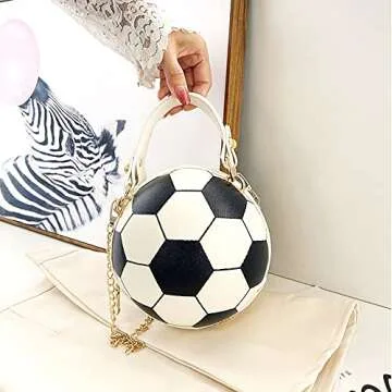 LABANCA Basketball Shaped Crossbody Bag for Women