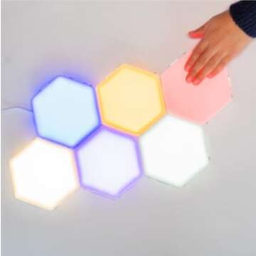 Bright Autism Tap-Tap Touch Sensory Lights – Dimmable Room Lighting for Therapeutic & Educational ...