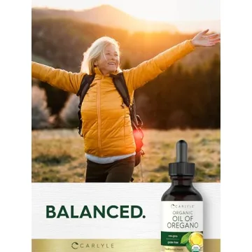 Carlyle Organic Oil of Oregano 2 fl oz Vegan Non-GMO Gluten Free