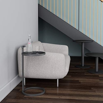 DAR Caden Side Table Black Minimalist Modern Design